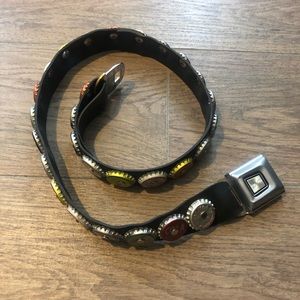 Unisex Bottle Cap Belt XL: Recycled material